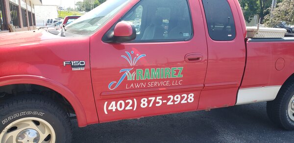 Ramirez Lawn Service, Llc Vehicle Wrap In Omaha - First Impression Signs & Graphics