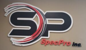 Spec Pro Acrylic Lobby Sign in Omaha by First Impression Signs and Graphics